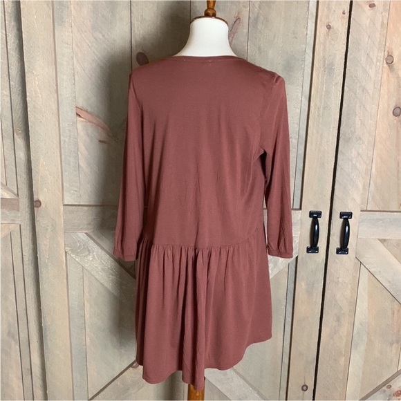 Peruvian Connection pima cotton / modal tunic top Size Small - Picture 2 of 11